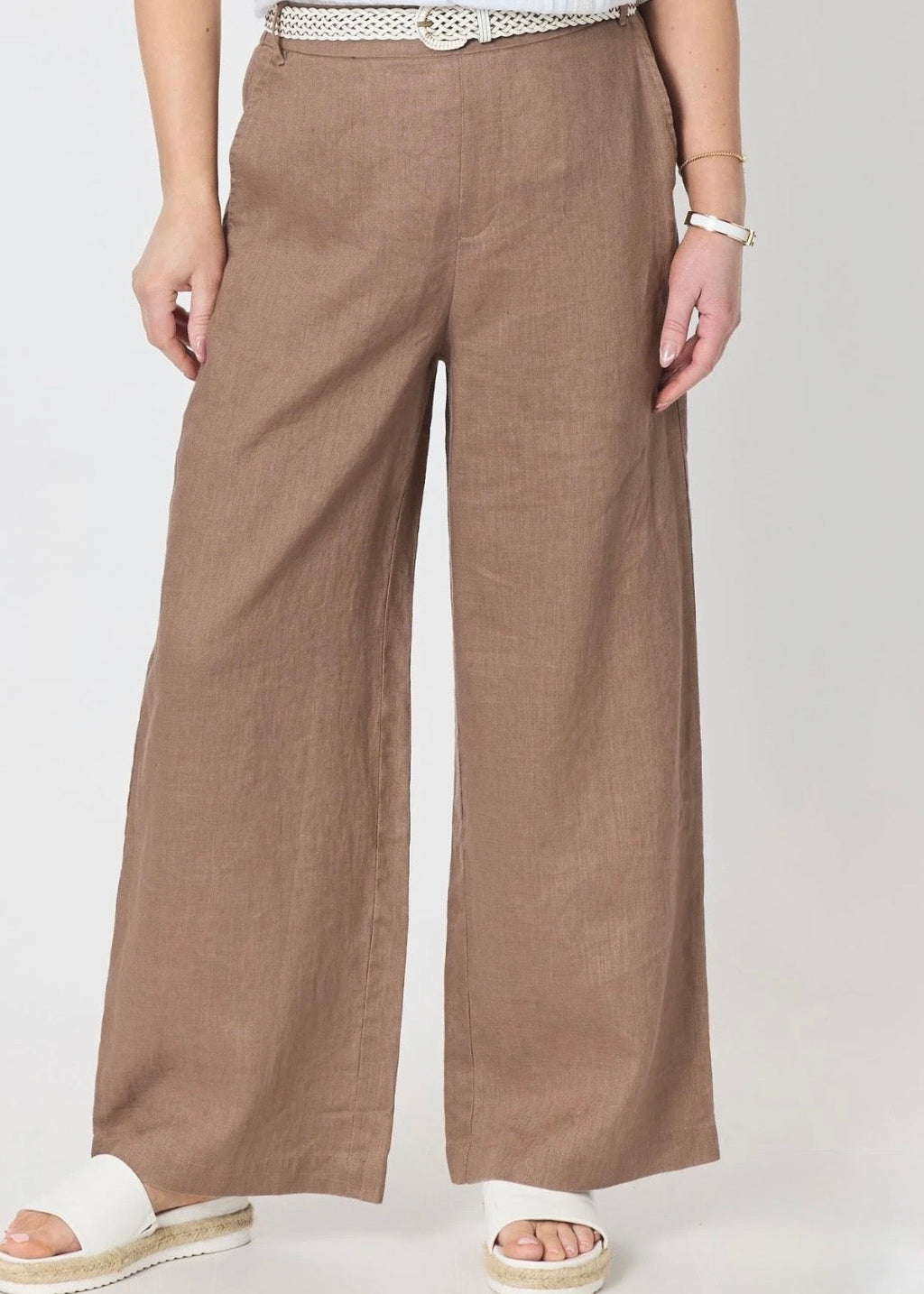 Luella Wide Leg Pant ~ Mocha
