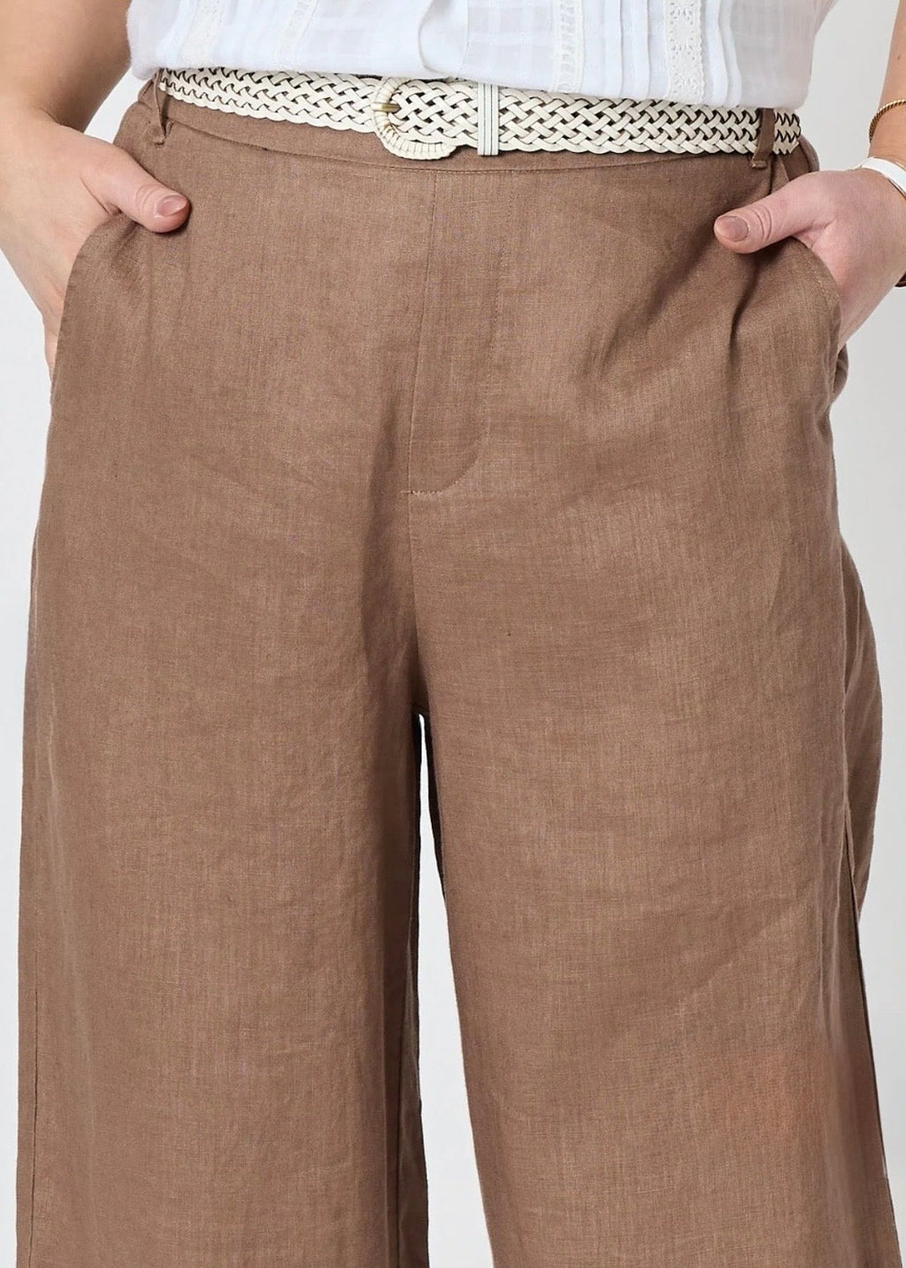 Luella Wide Leg Pant ~ Mocha