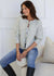 Greta Multi Tie Knit ~ Grey