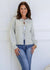 Greta Multi Tie Knit ~ Grey