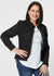 Maggie Denim Jacket ~ Black