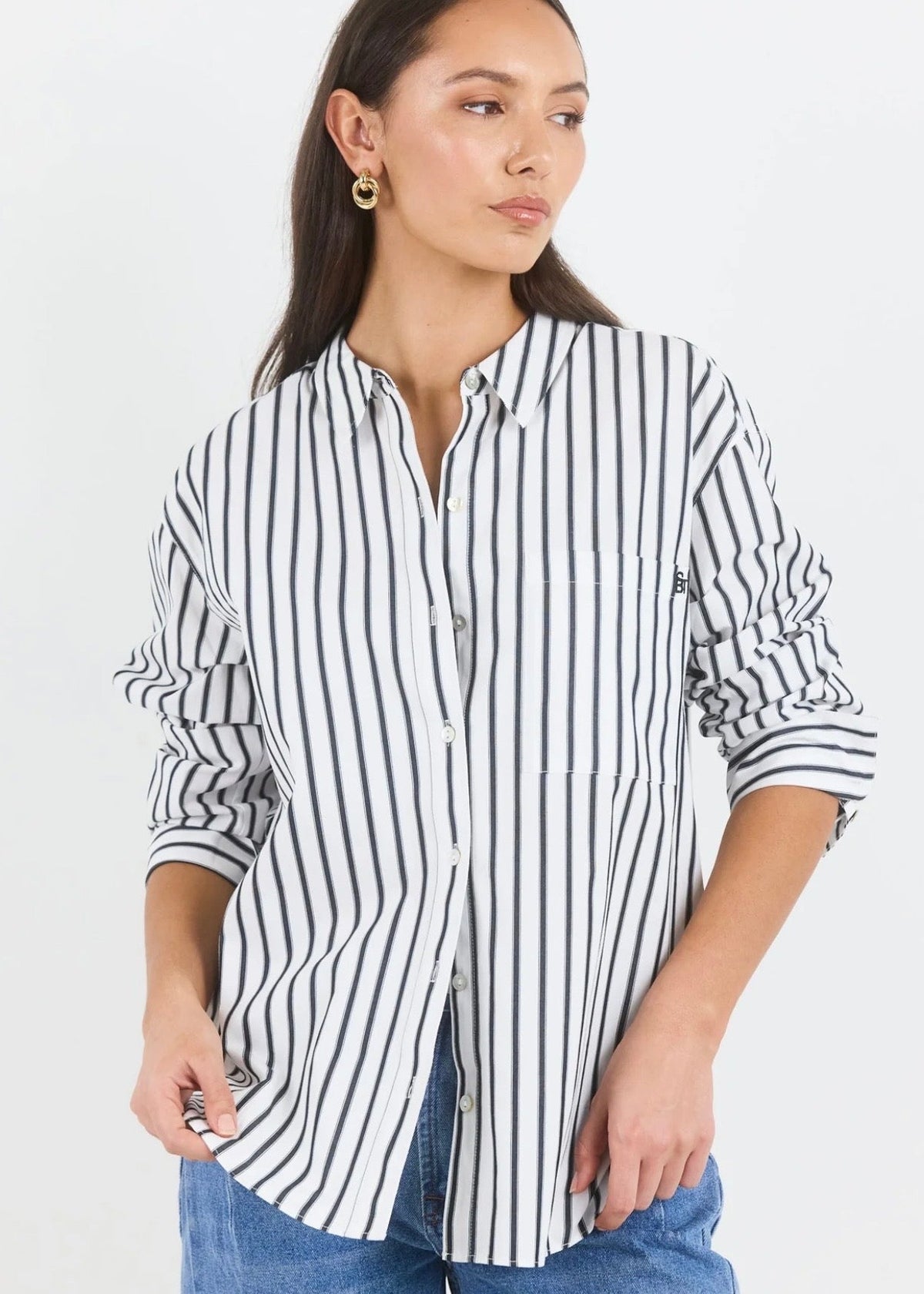 You Got This ~ White Black Stripe