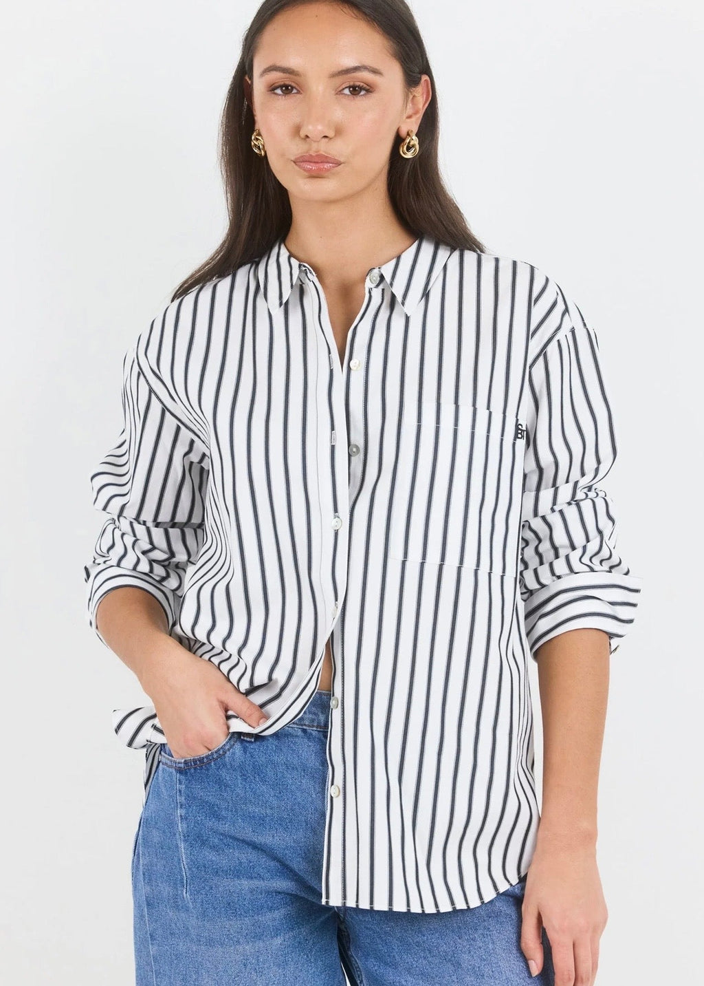 You Got This ~ White Black Stripe