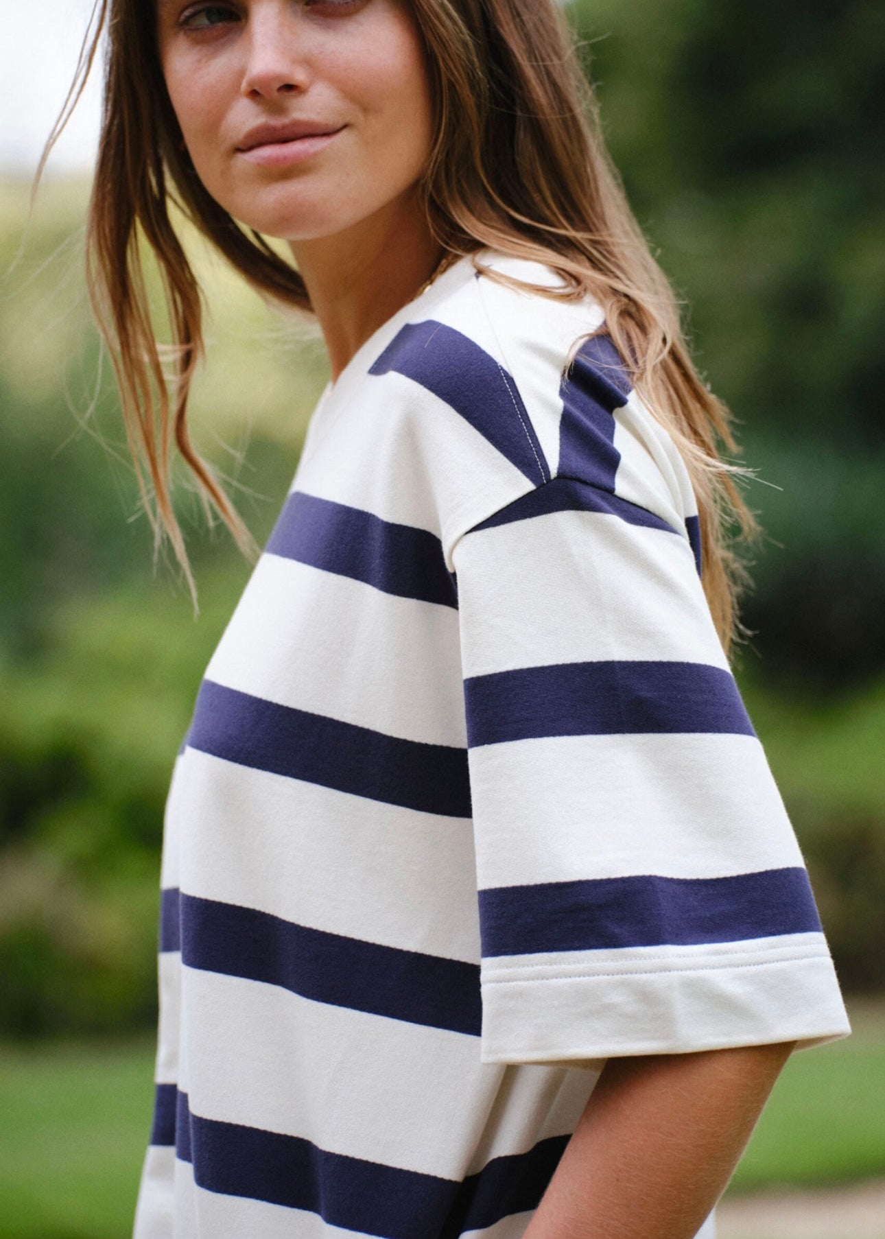 Mini Terry Dress ~ Navy