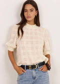 Affirming Top ~ Ivory Self Check