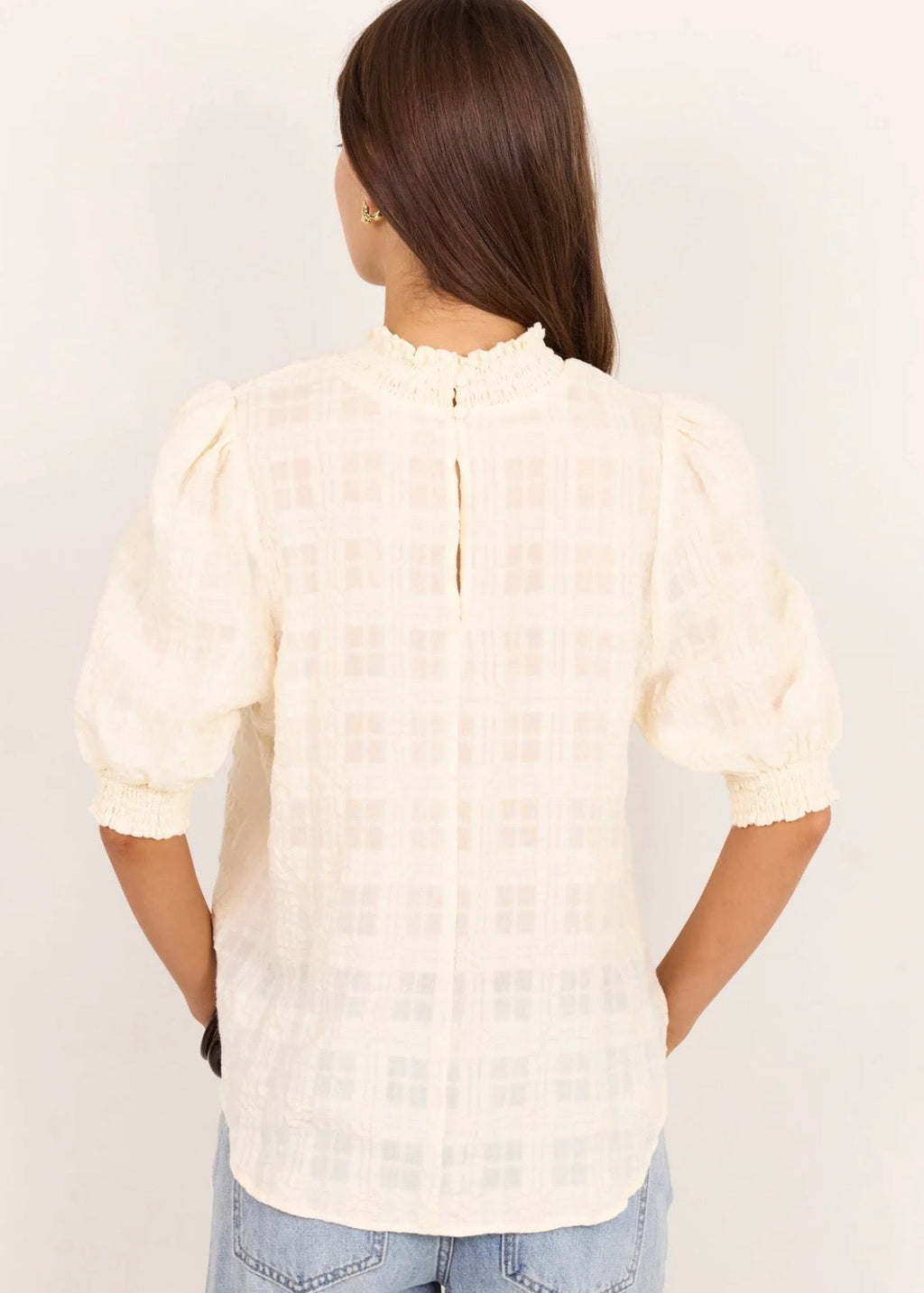 Affirming Top ~ Ivory Self Check