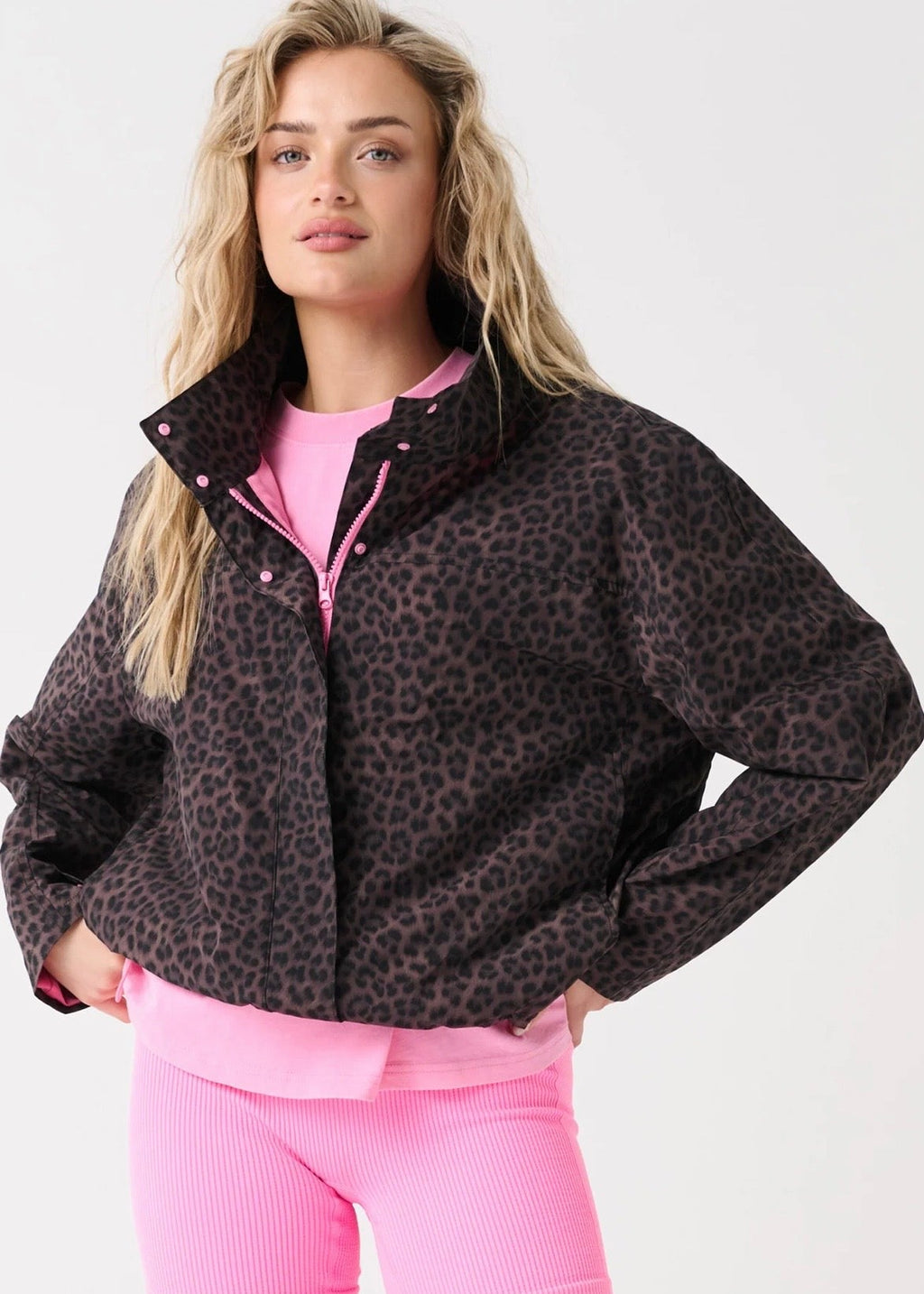 Beau Spray Jacket ~ Chocolate Leopard
