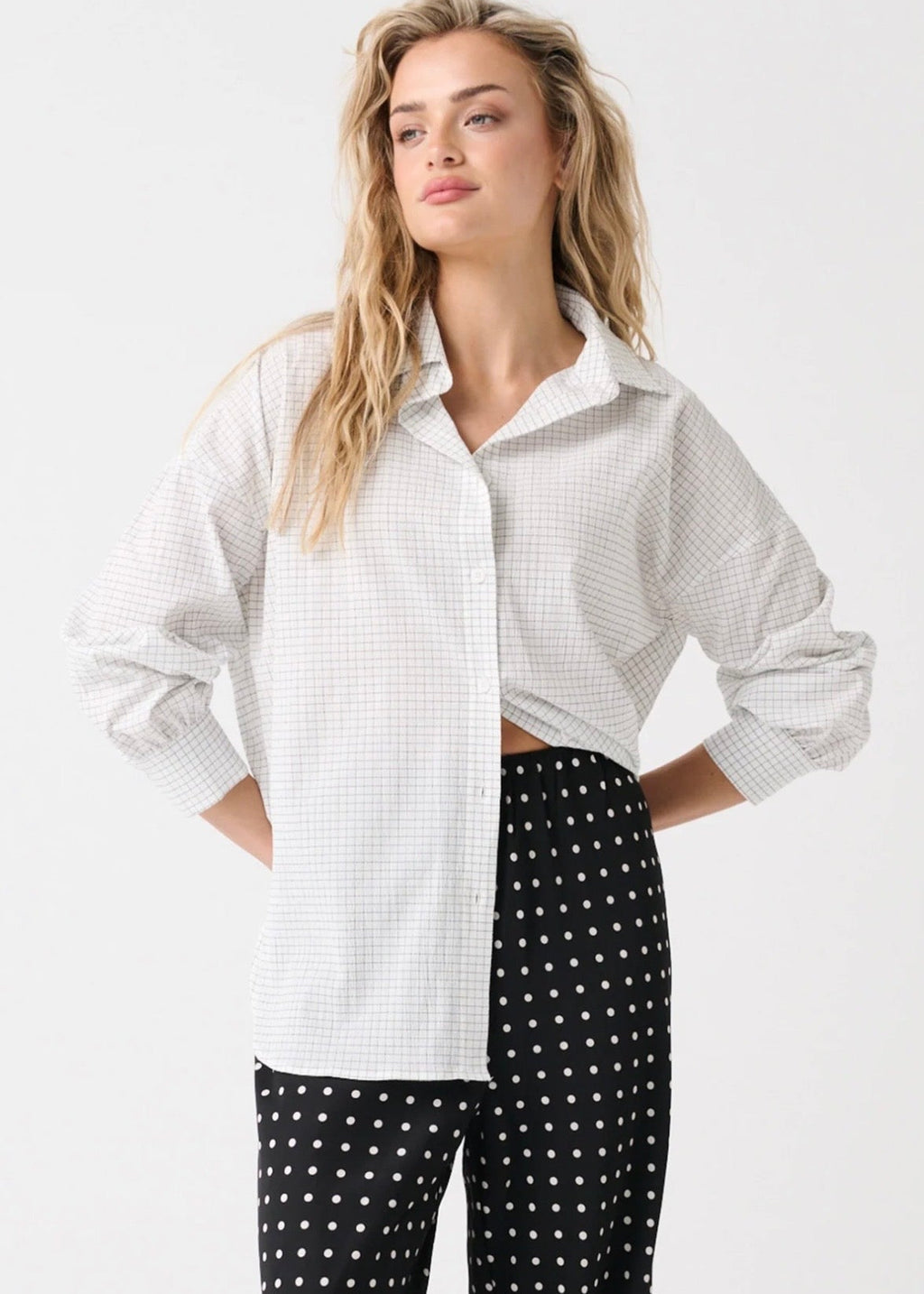 Darby Shirt ~ Cloud Check