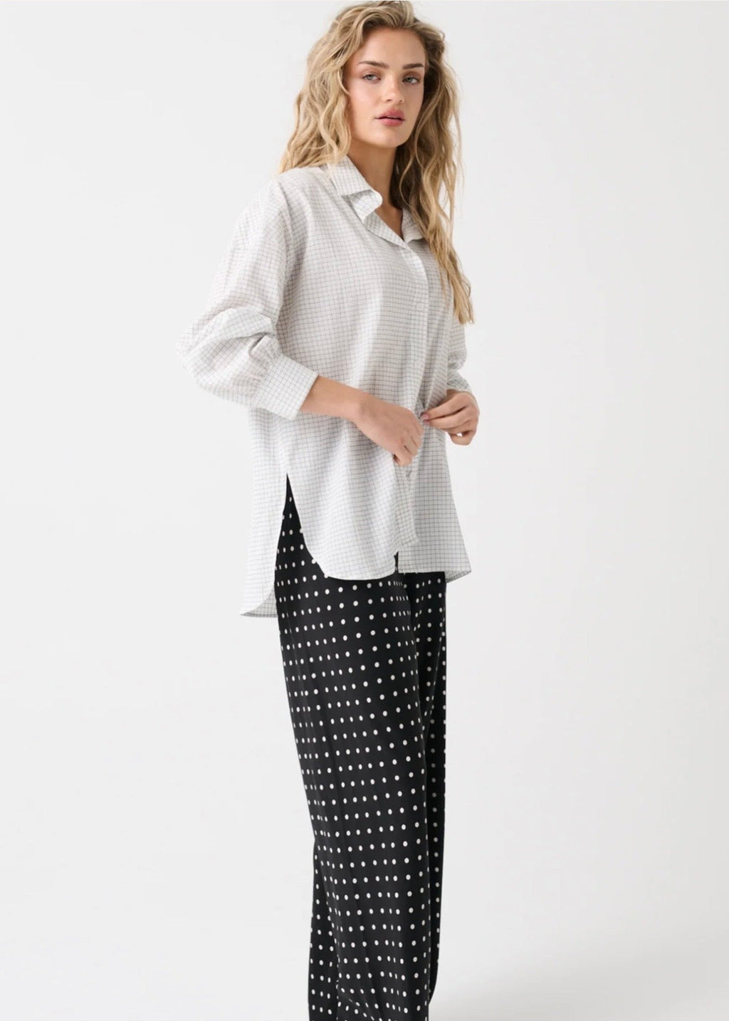 Darby Shirt ~ Cloud Check