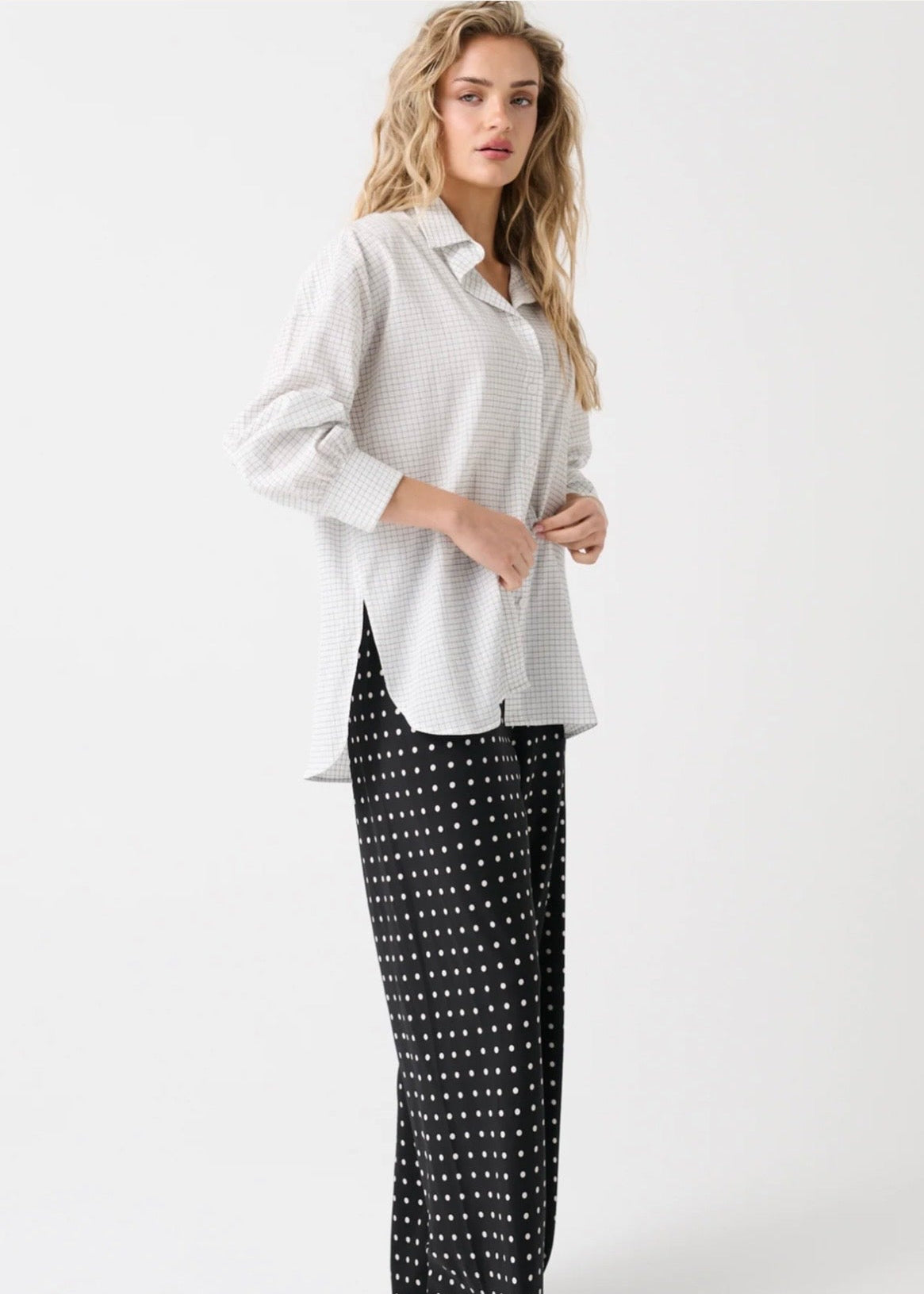 Darby Shirt ~ Cloud Check