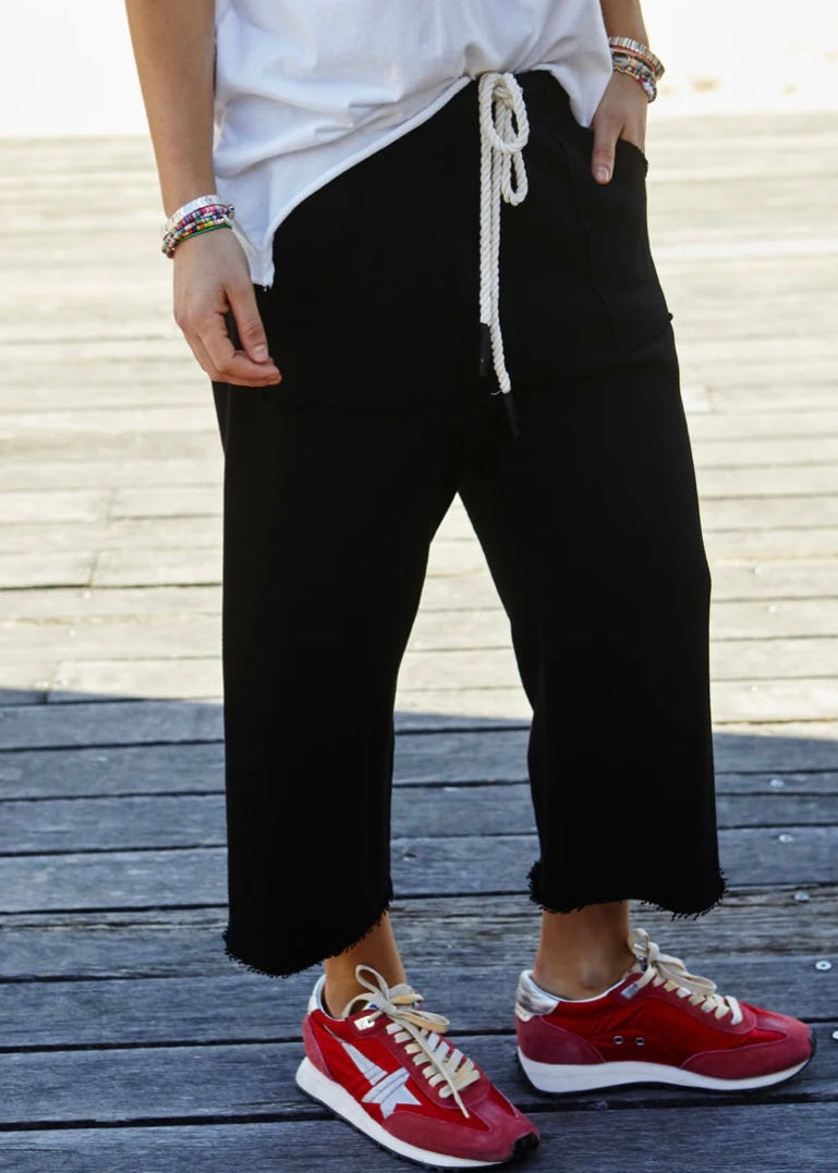 Frenchie Track Pant ~ Black