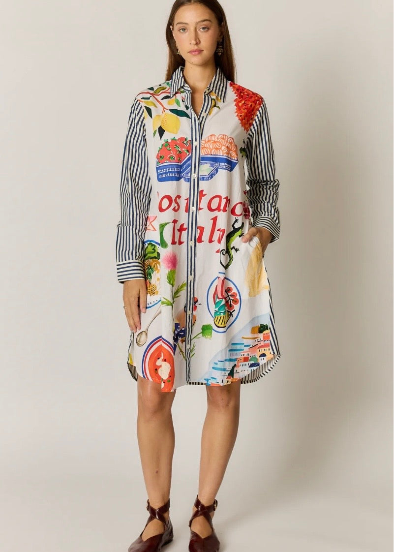 Sicily Dress ~ Print