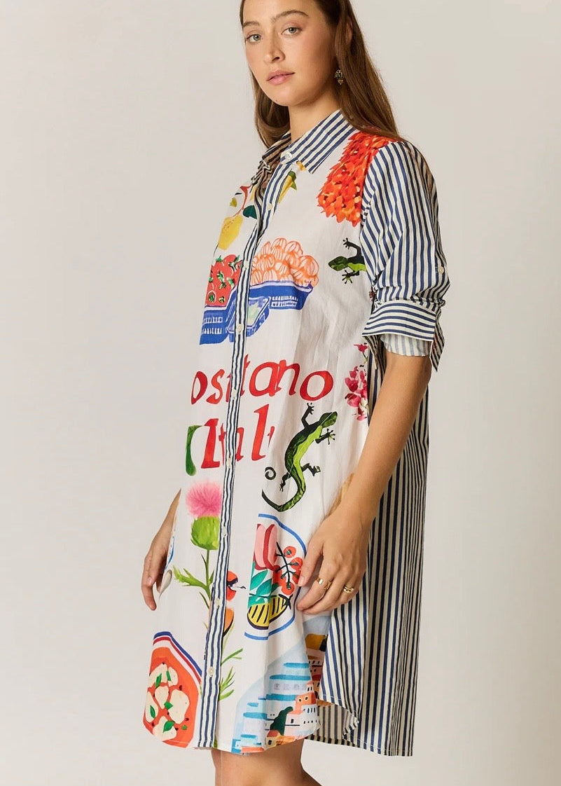 Sicily Dress ~ Print