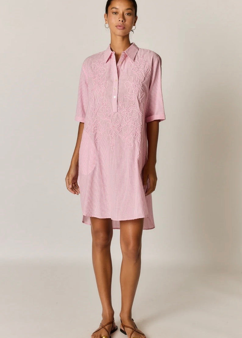Cornelli Dress ~ Pink