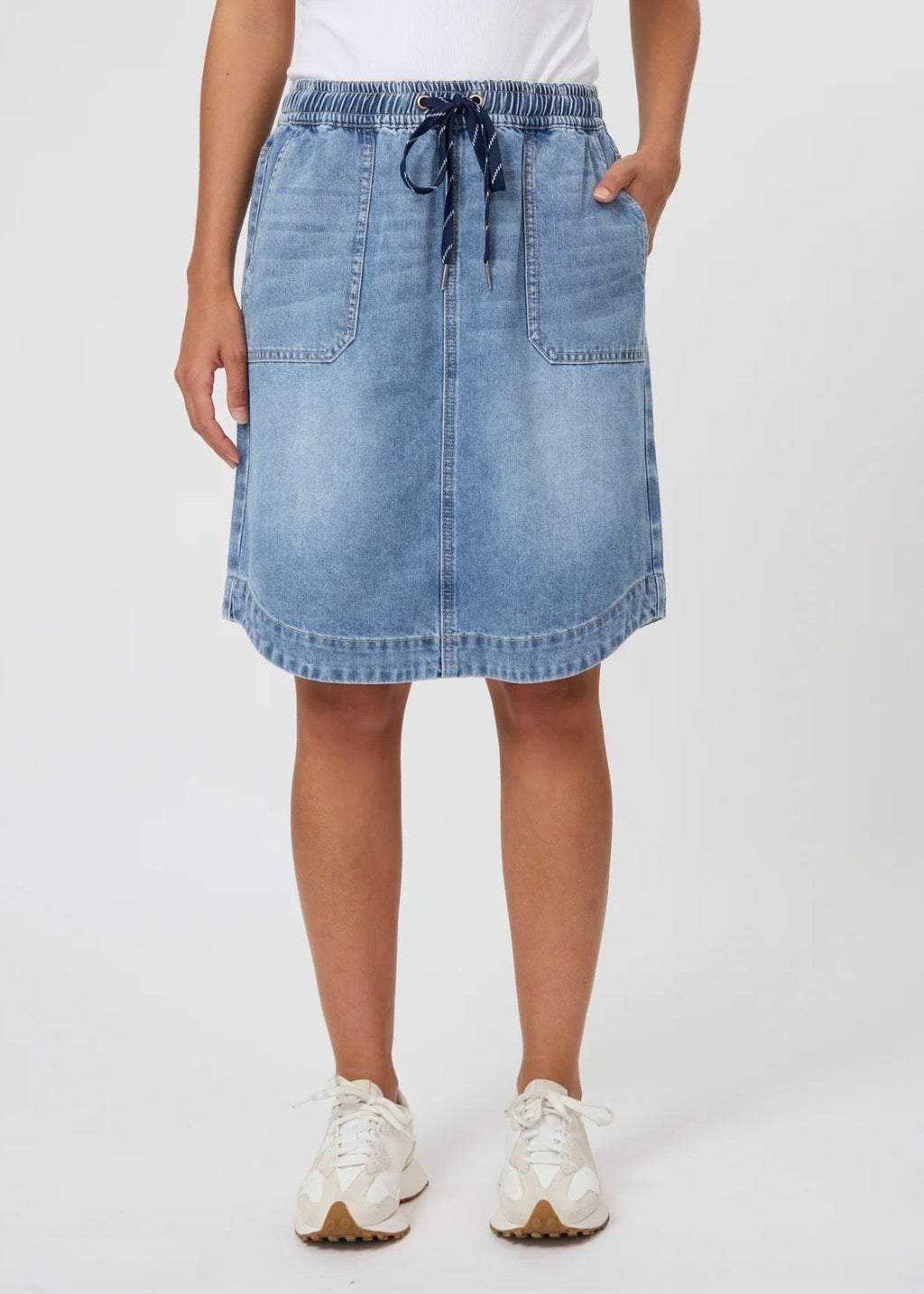 Vista Skirt ~ Mid Blue
