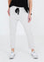 Ariel Raw Edge Hem Jogger ~ Angora