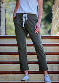 Ariel Raw Edge Jogger ~ Wood