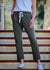 Ariel Raw Edge Jogger ~ Wood