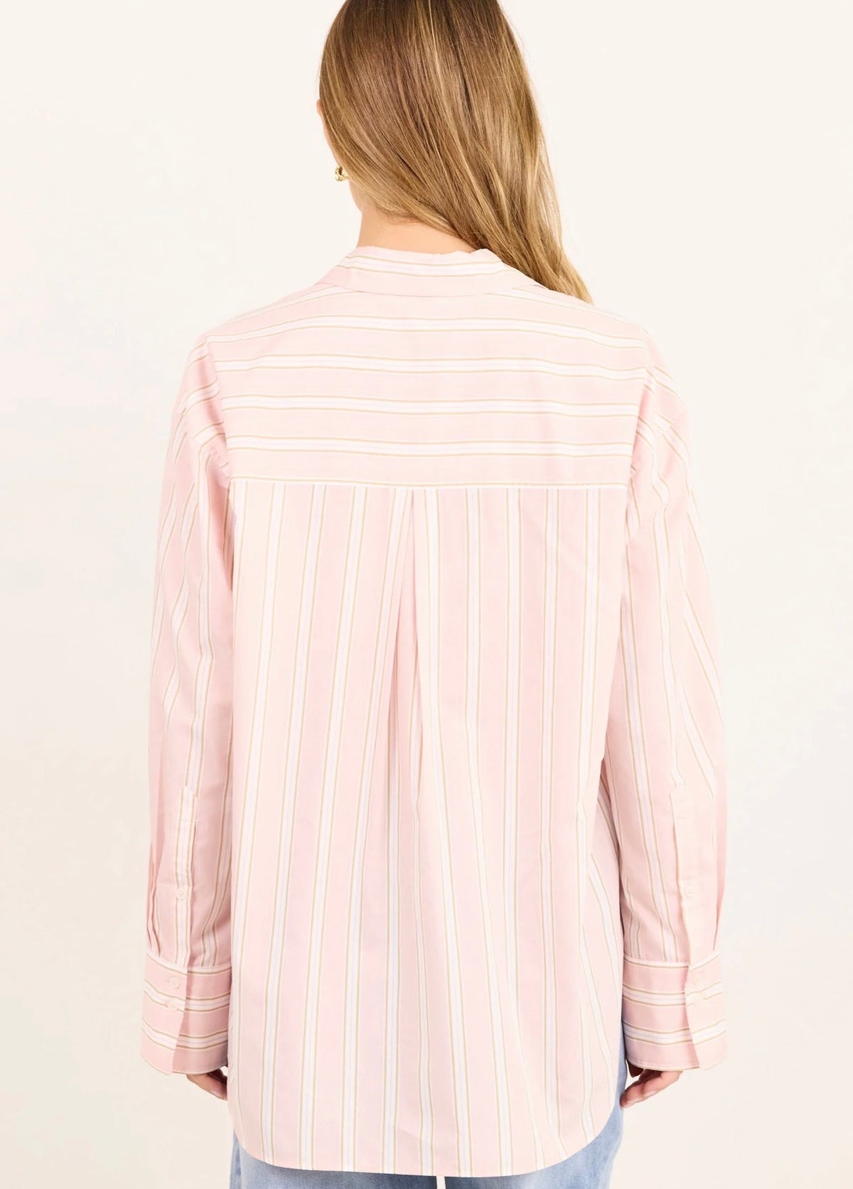 You Got This ~ Pink Beige Stripe