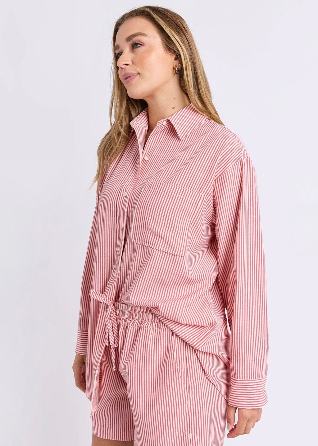 Echo Shirt ~ Red/White Stripe
