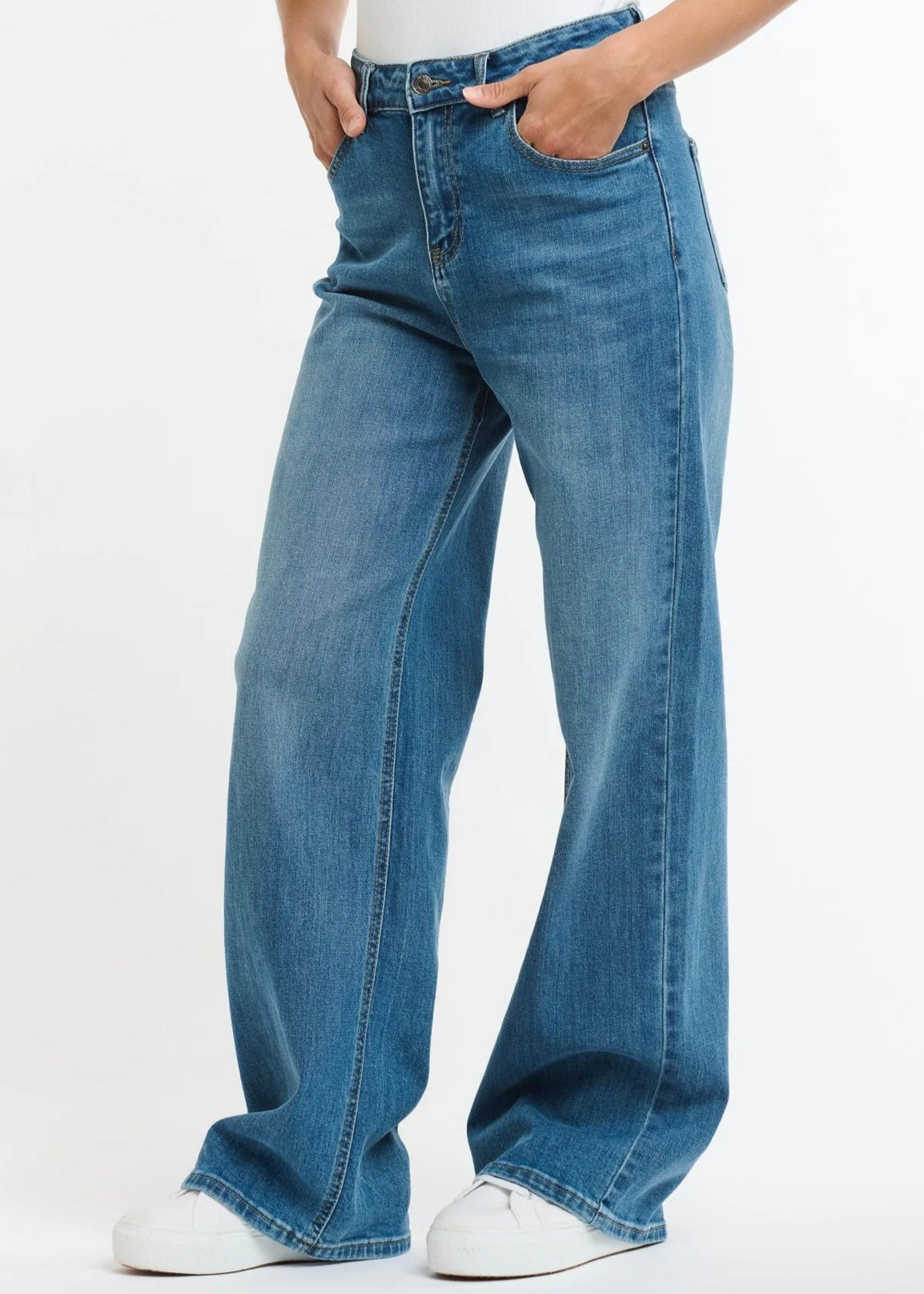Attica Wide Leg Jeans ~ Denim
