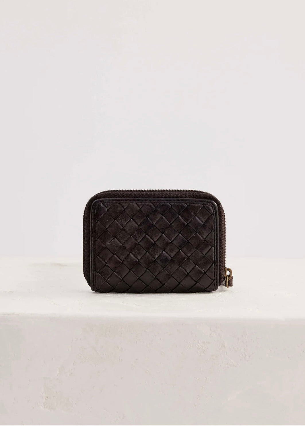 Small Basque Wallet ~ Chocolate