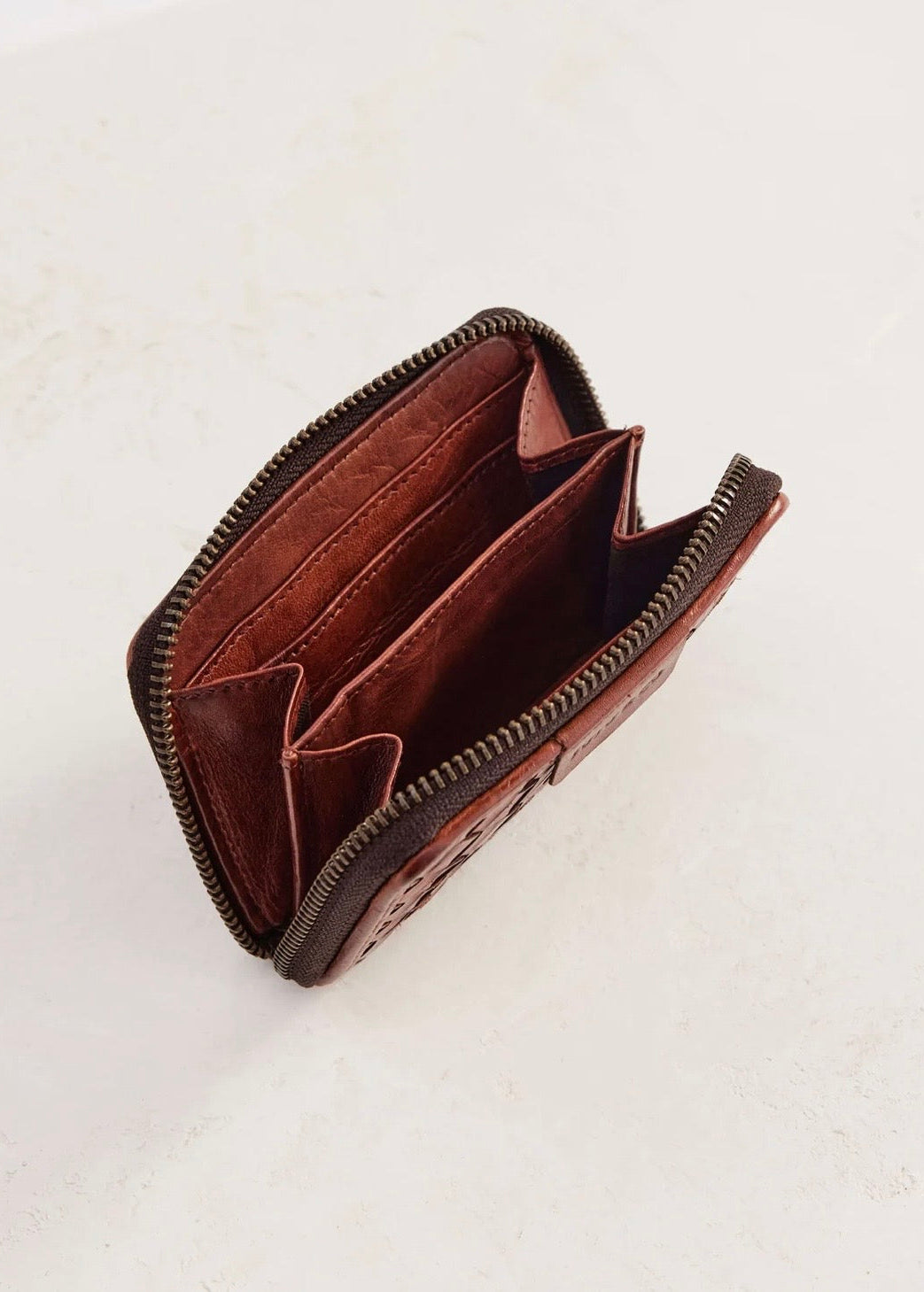 Small Basque Wallet ~ Amber