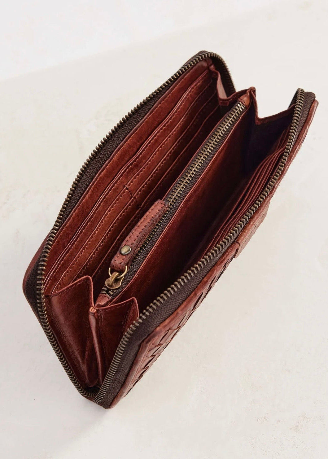 Large Basque Wallet ~ Amber