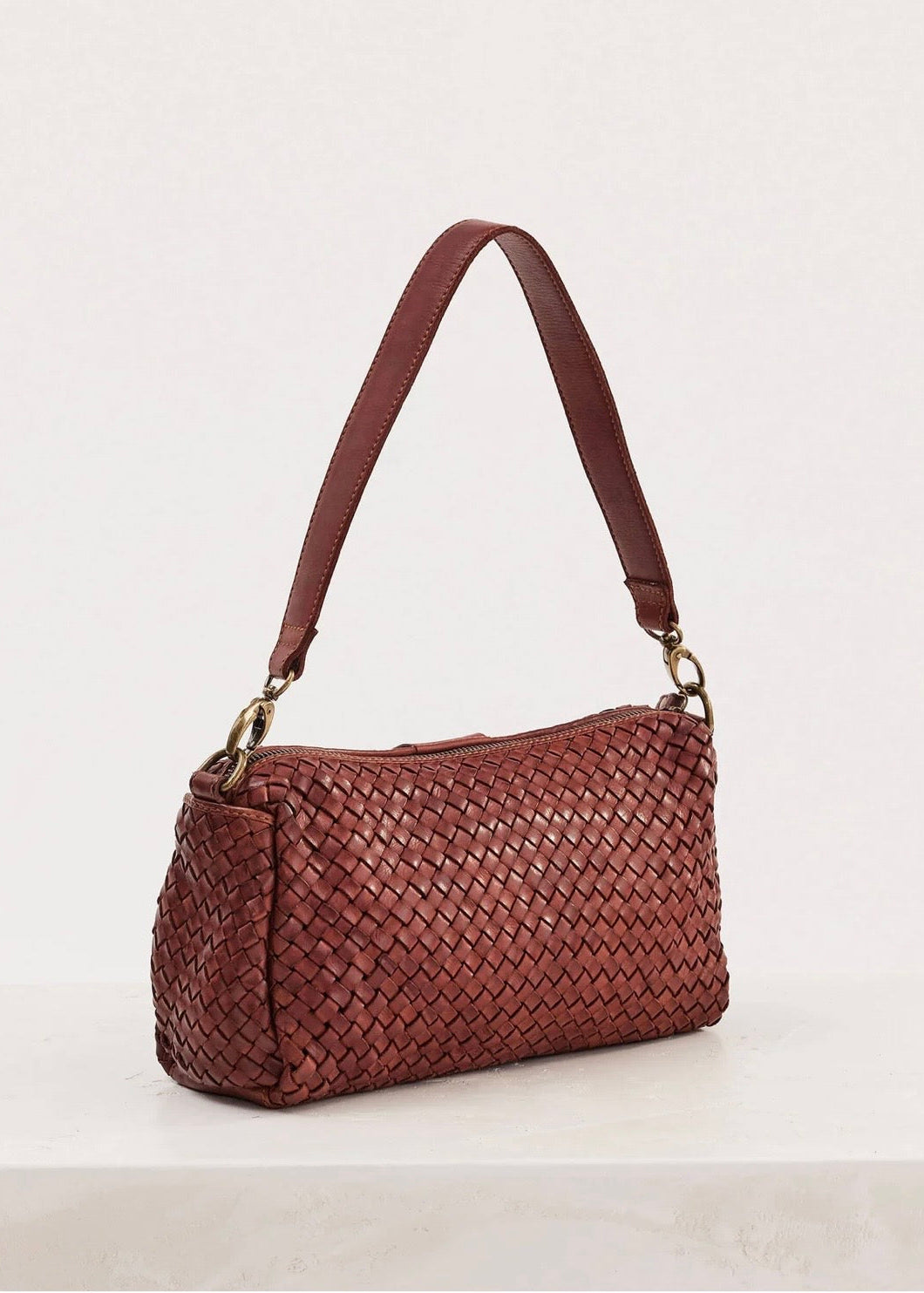Basque Midi Bag ~ Amber