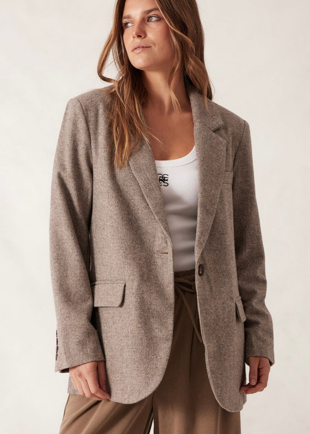 Ivie Sweater ~ Grey Marle