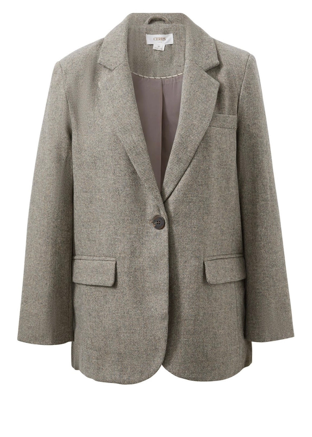 Heritage Blazer ~ Neutral Tweed