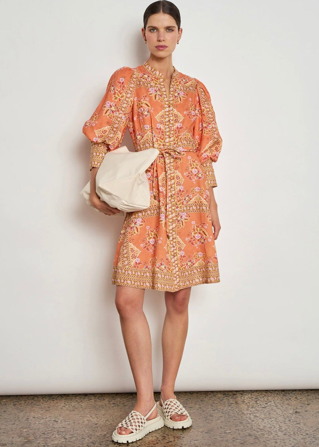 Scenic Dress ~ Marigold Glow