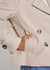 Pathway Cropped Trench Jacket ~ Taupe