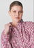 Hartford Pop Over Shirt ~ Red