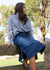 Hartford Pop Over Shirt ~ Navy