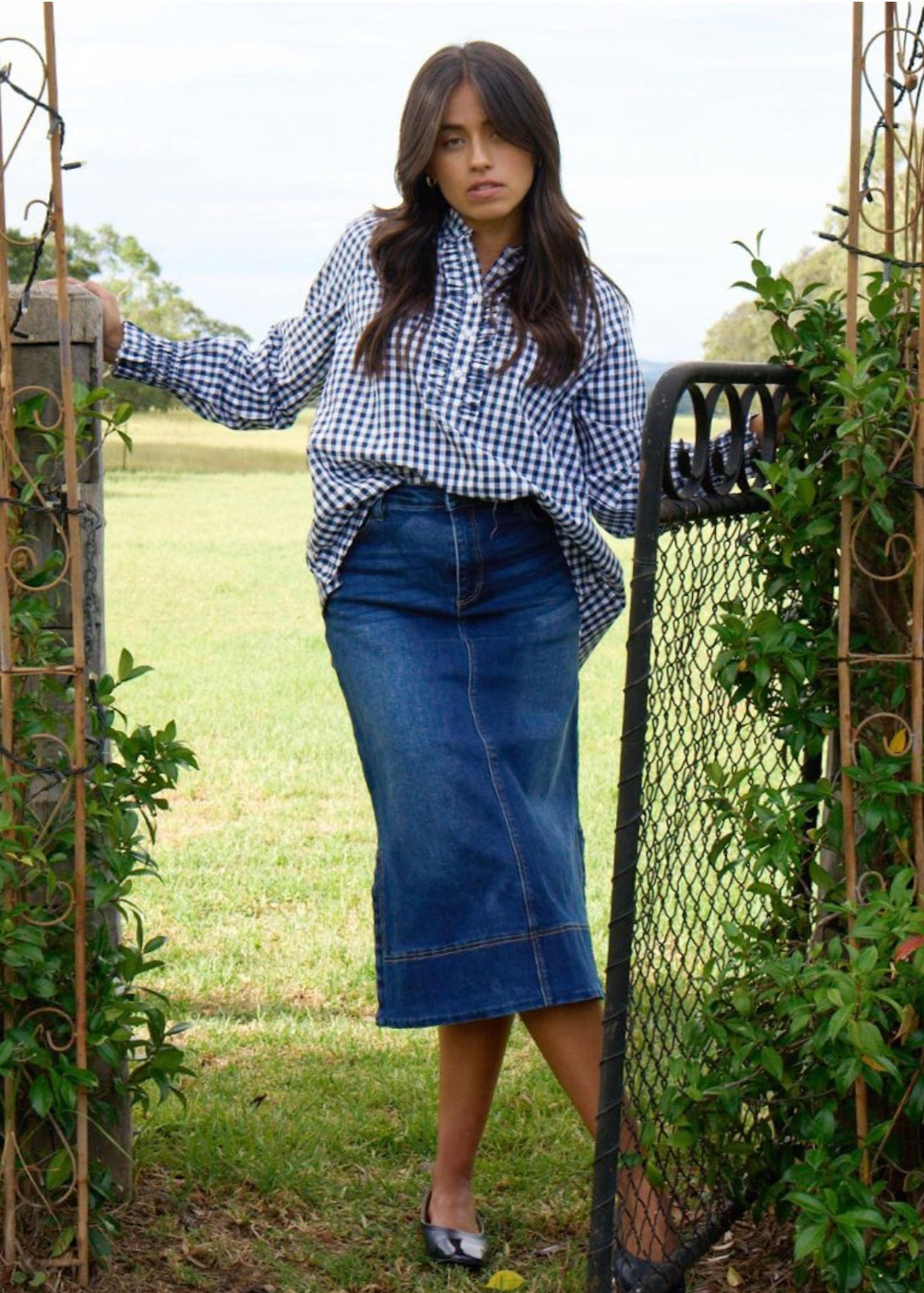 Hartford Pop Over Shirt ~ Navy