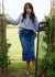 Hartford Pop Over Shirt ~ Navy