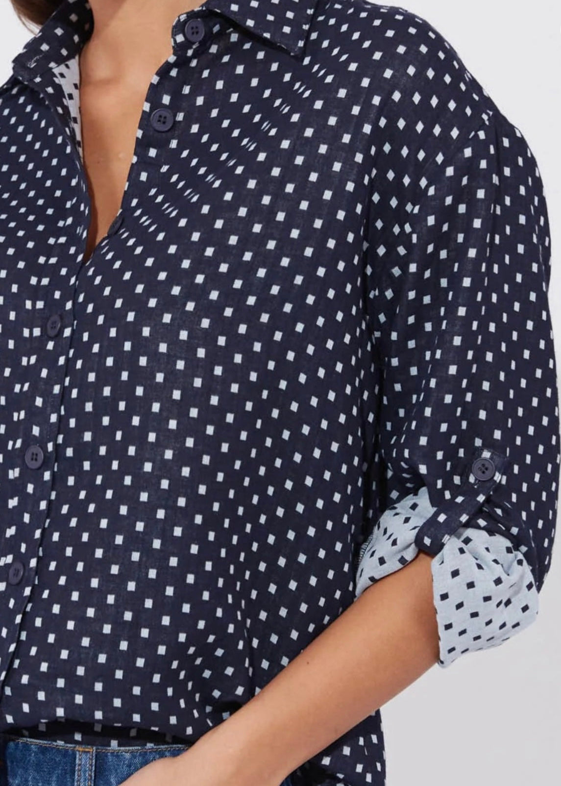 Vanuatu Shirt ~ Navy