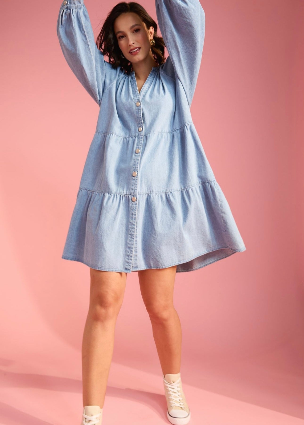 Austin Denim Dress ~ Denim