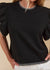 Athena Frill Top ~ Onyx