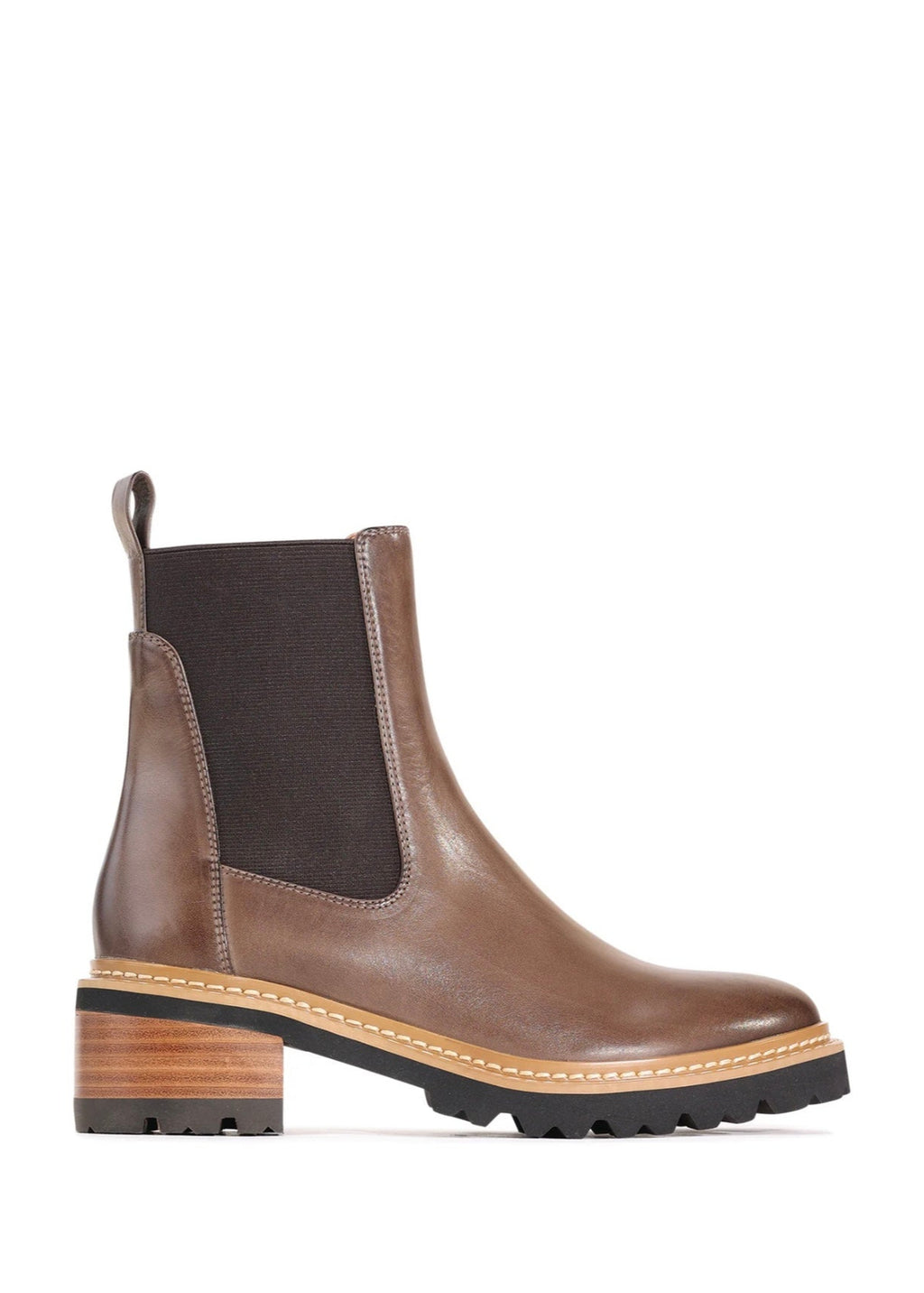 Linear Ankle Boot ~ Nocciola