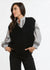 Clara Embroidered Cotton Shirt ~ Putty