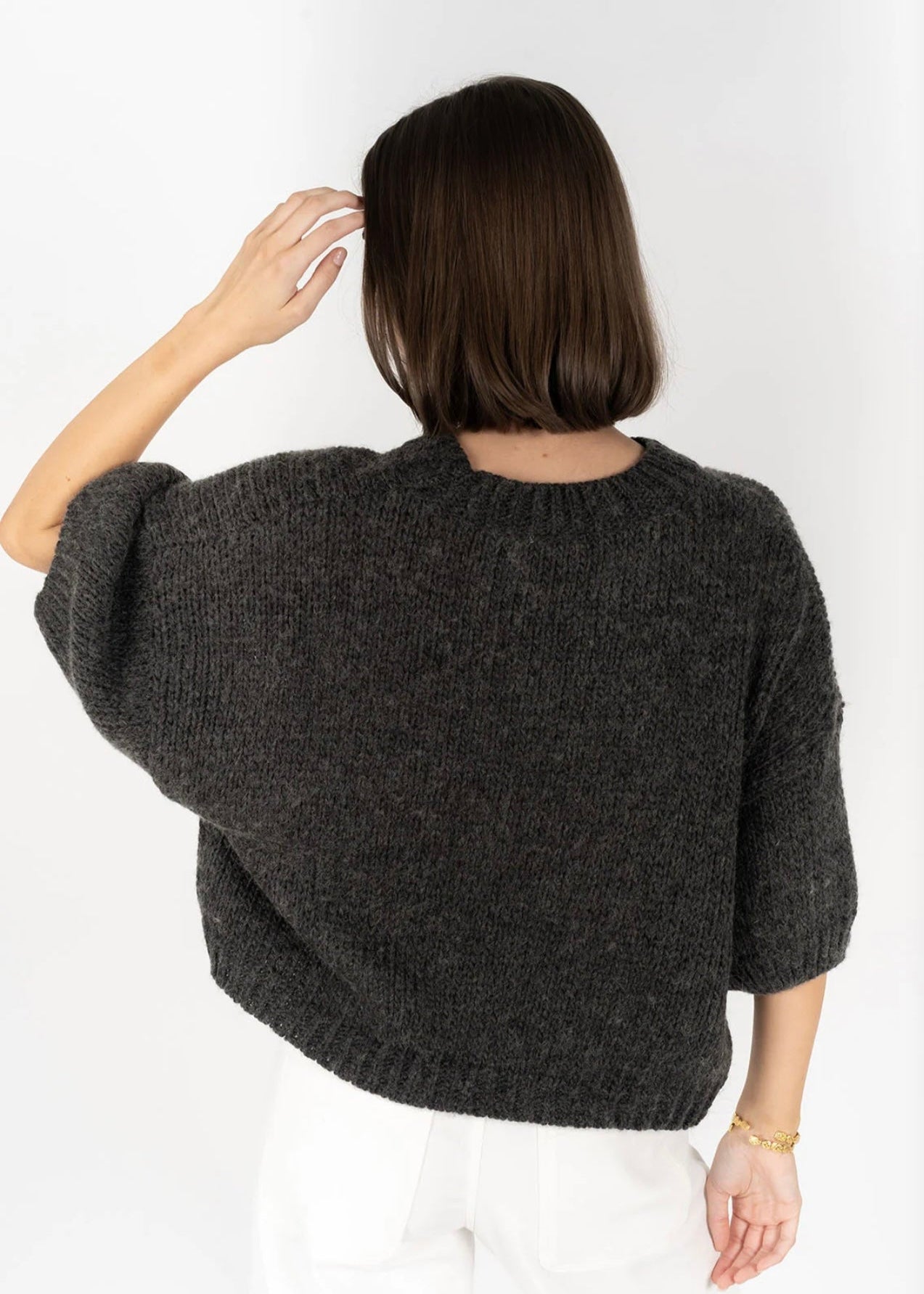Alora Top ~ Charcoal