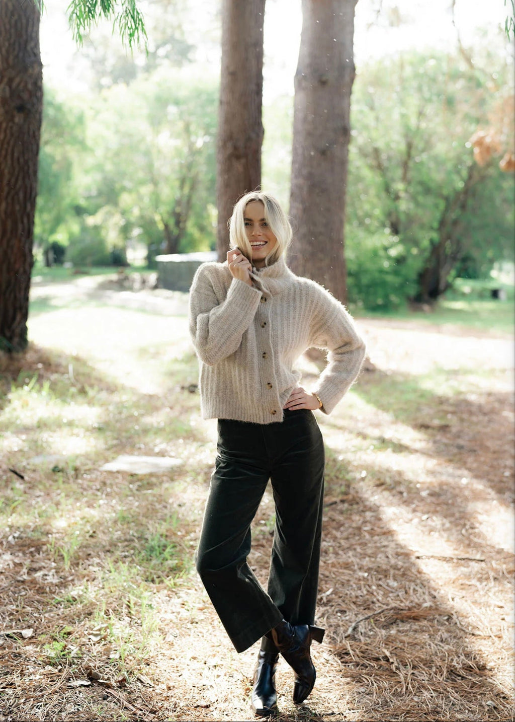 Fleetwood Cord Jean ~ Moss