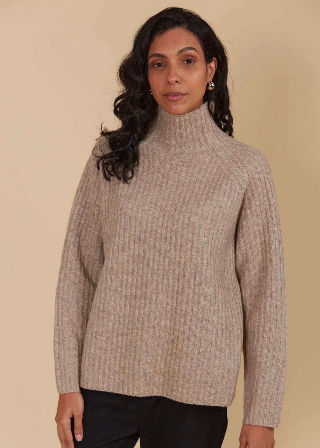 Miru Jumper ~ Taupe
