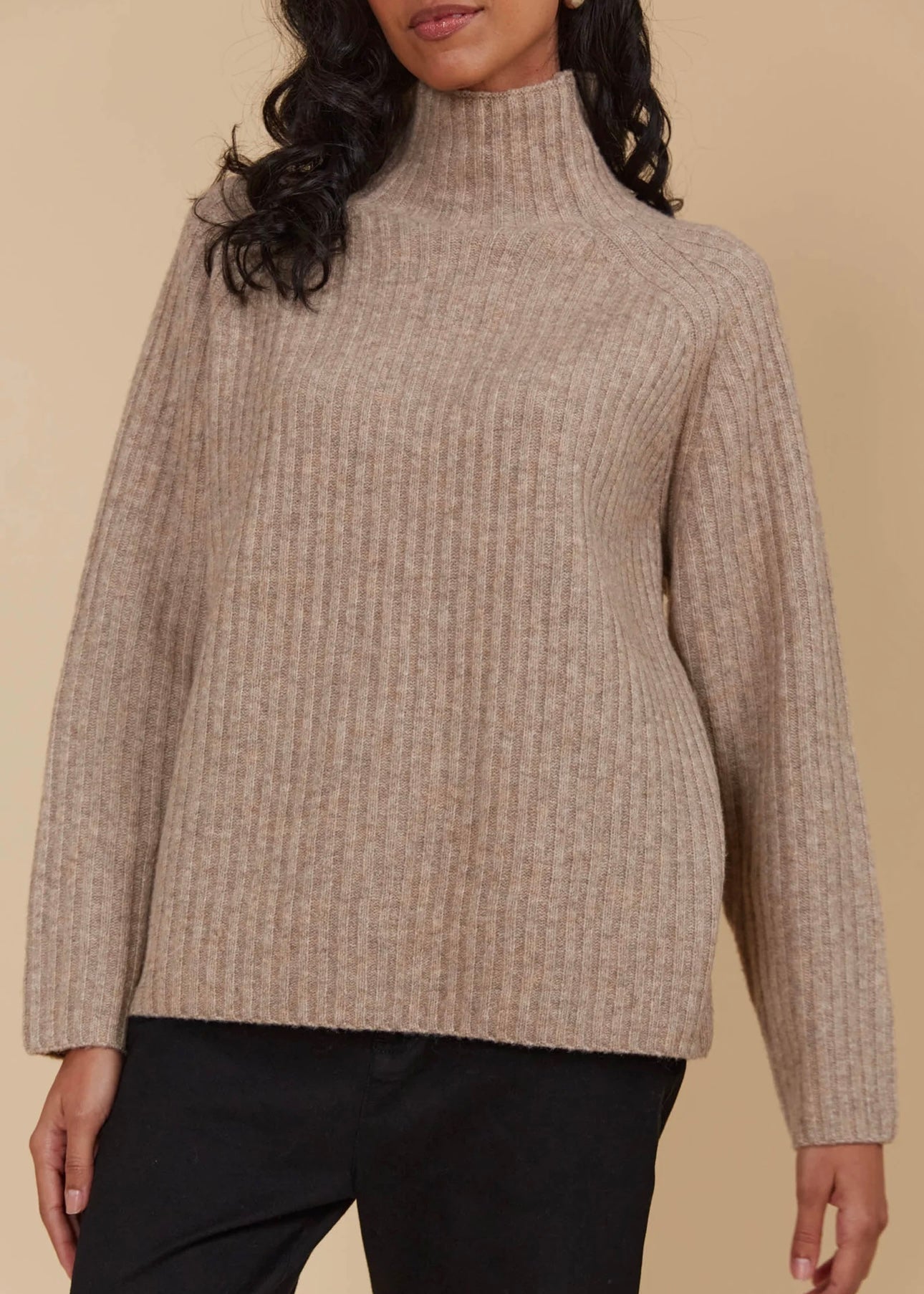 Miru Jumper ~ Taupe