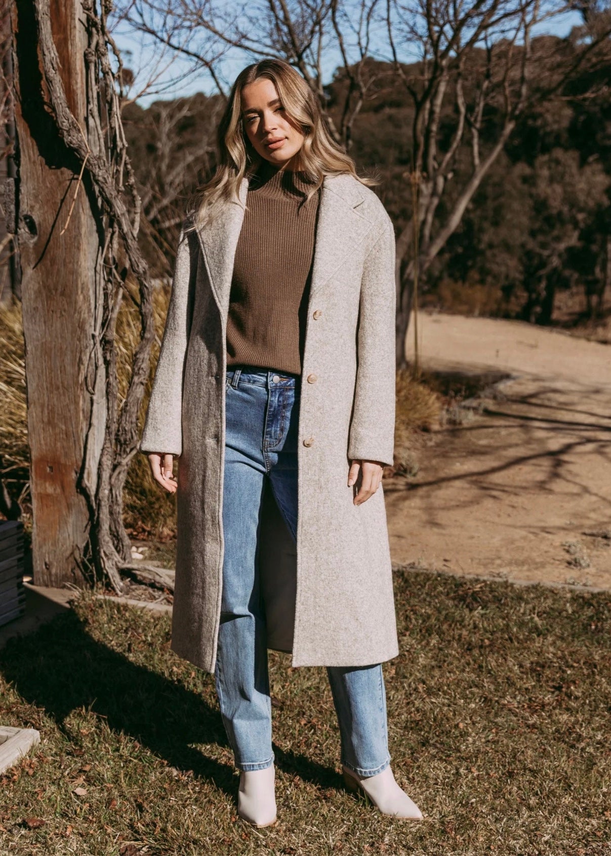 Whistler Coat ~ Oatmeal