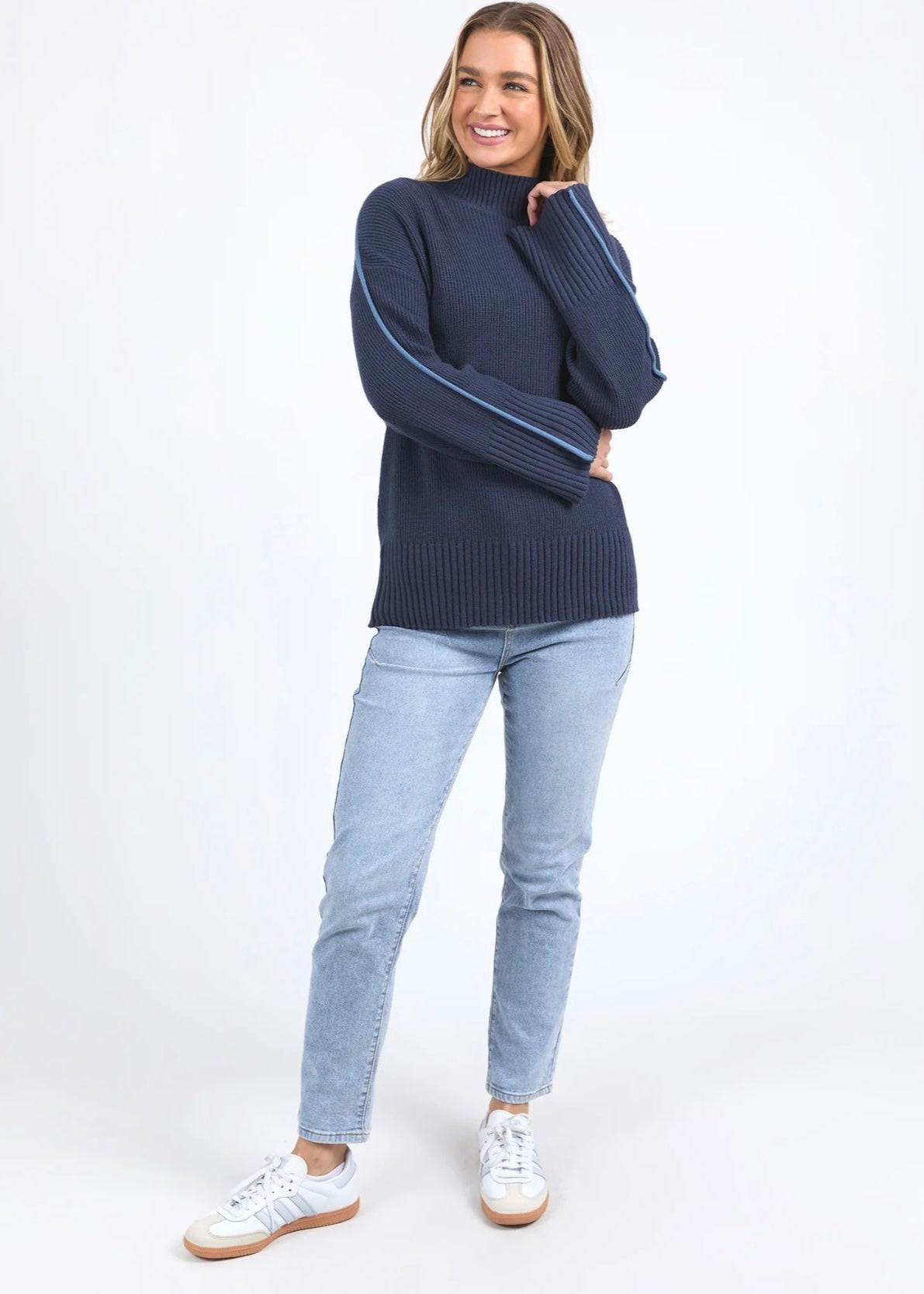 Oliver Knit ~ Deep Blue