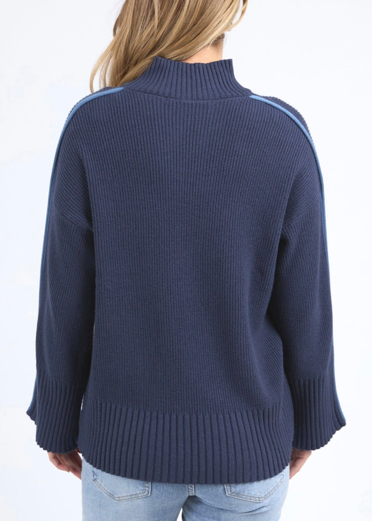 Oliver Knit ~ Deep Blue