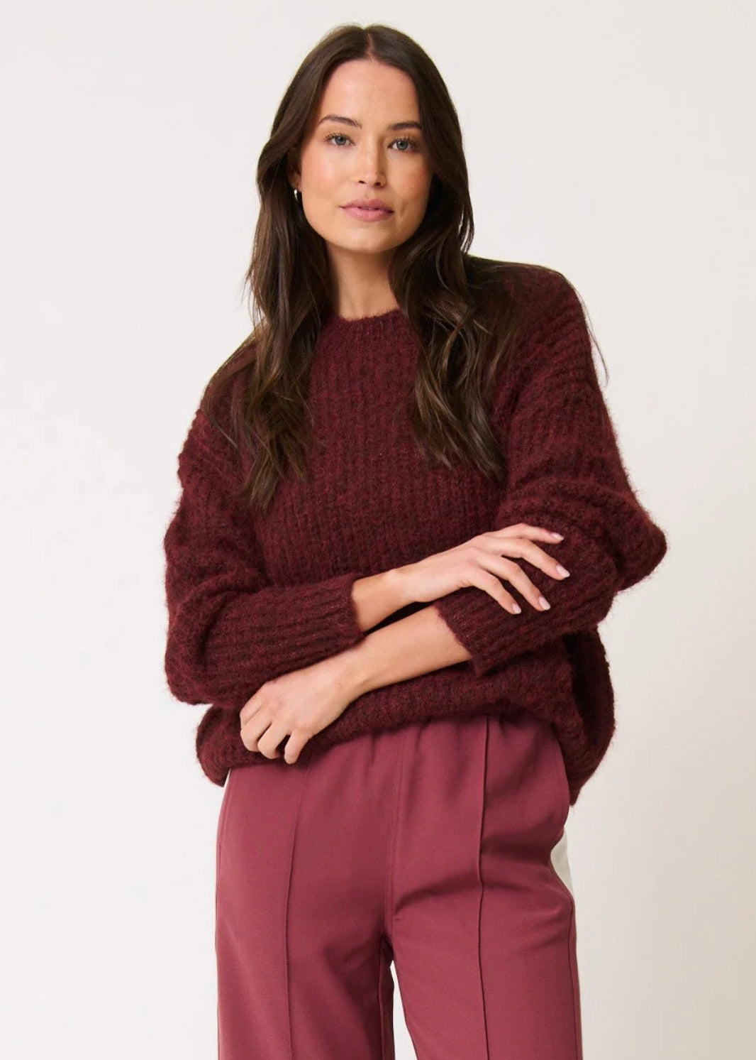 Ivie Sweater ~ Grey Marle